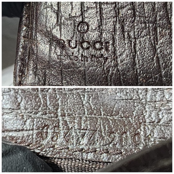 Authentic GUCCI Monogram Web Wallet Brown/Beige - Picture 8 of 15